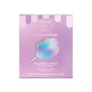Sabonete Em Mousse Corporal Cuide-se Bem Doces Delírios Algodão Doce 150ml
