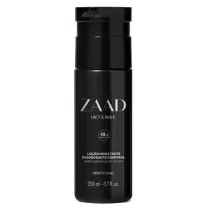 Loção Hidratante Desodorante Corporal Zaad Intense 200ml