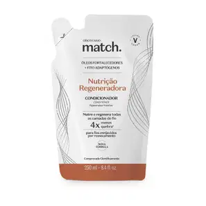 Refil Condicionador Match Nutrição Regeneradora 250ml