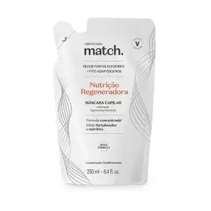 Refil Máscara Capilar Match Nutrição Regeneradora 250ml