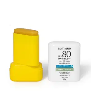 Protetor Solar Facial Em Bastão FPS 80 Boti Sun Antioleosidade 12g