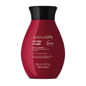 Óleo Multifuncional Glorioso Nativa Spa Cereja Rouge 85ml