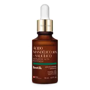 Sérum de Alta Potência Ácido Mandélico 10% + Salicílico Botik 30ml