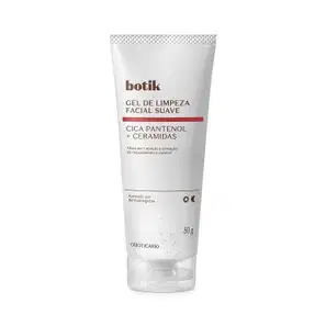 Gel de Limpeza Facial Suave Botik Cica Pantenol E Ceramidas 50g