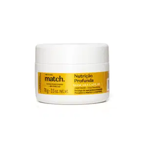 Match. Nutrição Profunda o Boticário - Máscara Capilar 70g