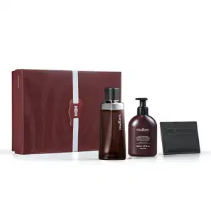 Kit Presente Malbec: Desodorante Colônia 100ml + Loção Corporal 250ml + Sabonete Líquido Corporal 250ml