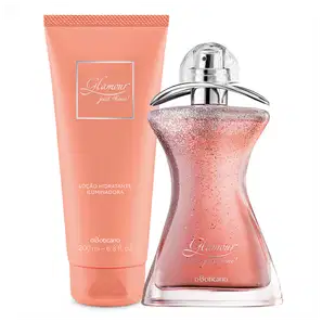 Combo Glamour Just Shine: Desodorante Colônia + Loção Hidratante Desodorante