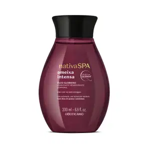 Óleo Glorioso Hidratante Desodorante Corporal Nativa Spa Ameixa Intensa 200ml