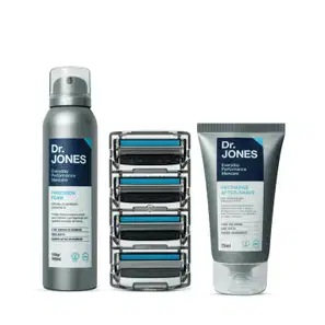 Kit Dr. Jones Rotina de Barbear The Razor 4 (3 Produtos)
