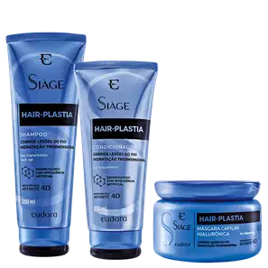 Kit Eudora Siàge Hair-Plastia Trio (3 Produtos)
