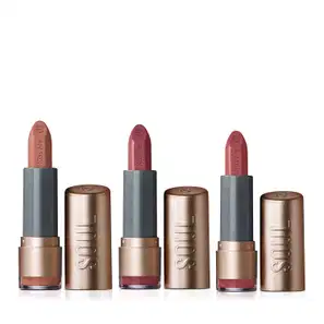 Combo SOUL Kiss Me Batons: Malva da Moda 3,7g + Avelã 3,7g + Rosa Nude Estilo 3,7g