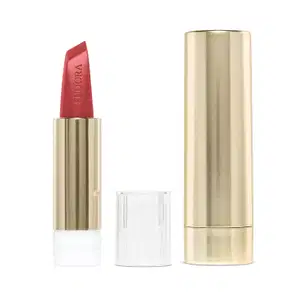 Combo Sofisticada e Destemida: Batom Alaranjado 3,4g + Case Dourado