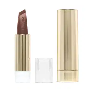 Combo Sofisticada e Determinada: Batom Marrom 3,4g + Case Dourado