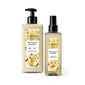 Combo Instance Baunilha: Creme Corporal 400ml + Body Splash 200ml