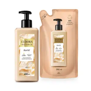 Combo Instance Karité: Creme Hidratante Desodorante Corporal 400ml + Refil 350ml