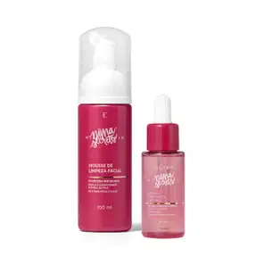 Combo Niina Skin: Sérum Firmador 30ml + Mousse de Limpeza 150ml