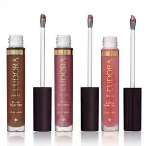 Combo Micro Injection: Gloss Labial Pink Extreme 5,2ml + Gloss Labial Rose 5,2ml + Gloss Labial Brown 5,2ml