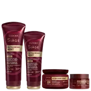 Kit Eudora Siàge Ultra Bond Reset (4 Produtos)