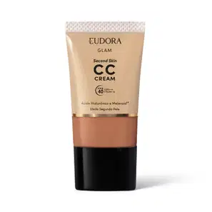 CC Cream Eudora Glam Second Skin  Cor 85 30ml