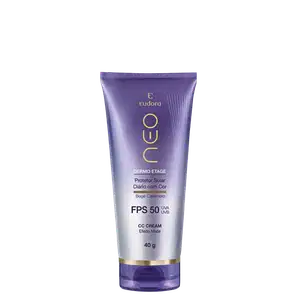 Eudora CC Cream FPS50 Bege Caramelo - Protetor Solar 40g