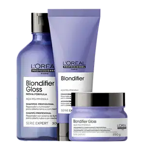 Kit L'Oréal Serie Expert Blondifier Gloss Masque