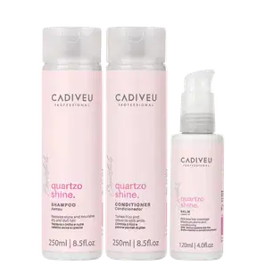 Kit Cadiveu Essentials Quartzo Shine Cuidado Diário (3 Produtos)