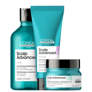 Kit L'Oréal Professionnel Serie Expert Scalp Advanced Trio Antidesconforto
