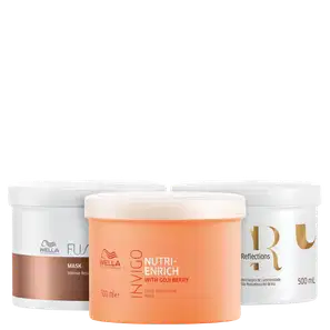 Kit Wella Professionals Super Masks Salon