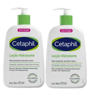 Kit Cetaphil Loção Hidratante Corporal e Facial (2 Unidades)