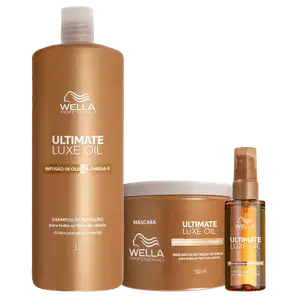 Kit Wella Professionals Ultimate Luxe Oil Salon Trio (3 Produtos)