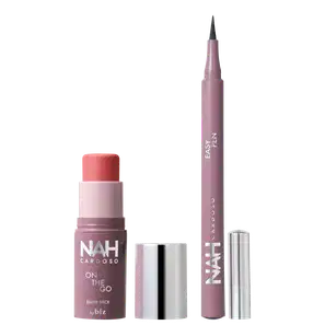 Kit Nah Cardoso By BLZ Glossy Lips Fearless & Soft Liner Bold (2 Produtos)