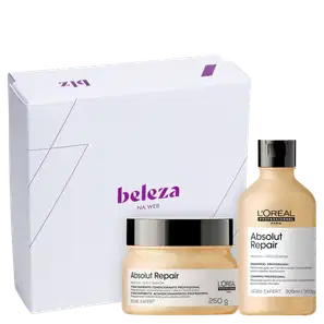 Kit Beleza na Web Absolut Repair Gold Quinoa Presente (2 Produtos)