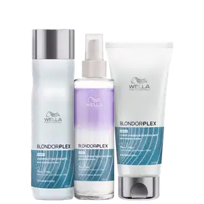 Kit Wella Professionals BlondorPlex Trio (3 Produtos)