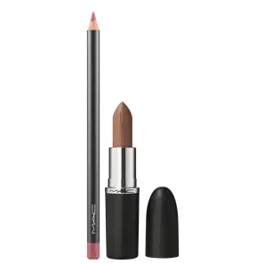 Kit M·A·C MACximal Satin Stone + Lip Pencil Dervish (2 Produtos)