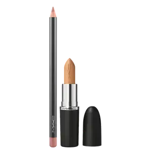 Kit M·A·C MACximal Satin Peachstock + Lip Pencil Subculture (2 Produtos)