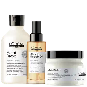 Kit L'Oréal Professionnel Metal Detox Treatment (4 Produtos)
