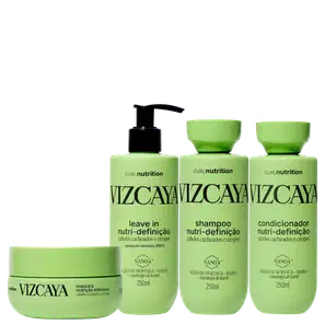 Kit Vizcaya Curl Nutrition Quarteto