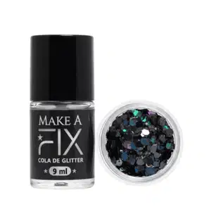 Make A Flocado Rosa Purple Holográfico - Glitter Biodegradável