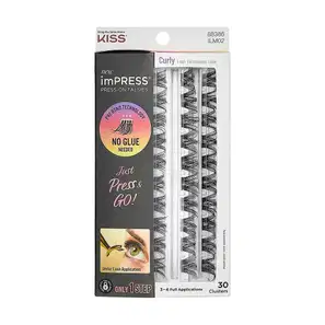 Kiss New York ImPRESS Press-on Falsies Wispy - Cílios Postiços (30 Unidades)