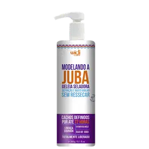 Widi Care Modelando a Juba - Geleia Seladora
