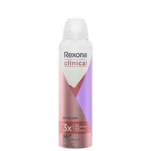 Rexona Clinical Extra Dry - Desodorante Aerossol Feminino 150ml