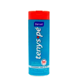 Tenys Pé Baruel Menta Fresh - Talco Desodorante para os Pés 100g