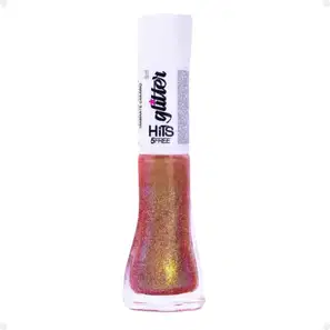 HITS Coleção Diamante Multichrome 5Free Canário - Esmalte Glitter