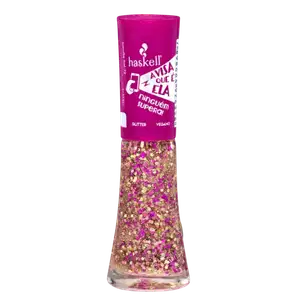 Haskell Avisa Que É Ela 72 Ninguém Supera - Esmalte Glitter 8ml