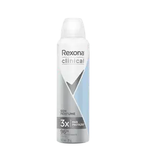 Rexona Clinical Sem Perfume - Desodorante Aerossol 150ml