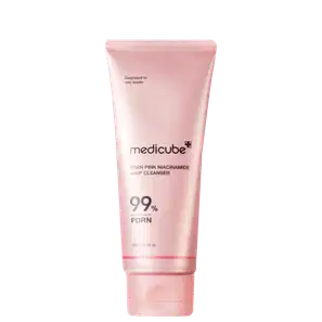 Medicube PDRN Pink Niacinamide Whip Cleanser - Espuma de Limpeza