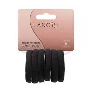 Lanossi Rosé Velvet - Elástico de Cabelo Scrunchie