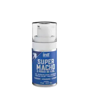 Intt Super Macho O Poder do Azul - Gel Potencializador Masculino
