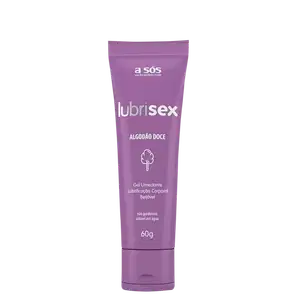 A Sós Lubrisex Algodão Doce - Gel Lubrificante