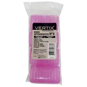 Kit Vertix Bobs de Cabelo Autoaderentes Nº4